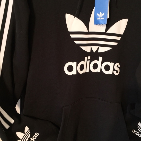 New adidas originals trefoil hoodie sweatshirt - Picture 7 of 7